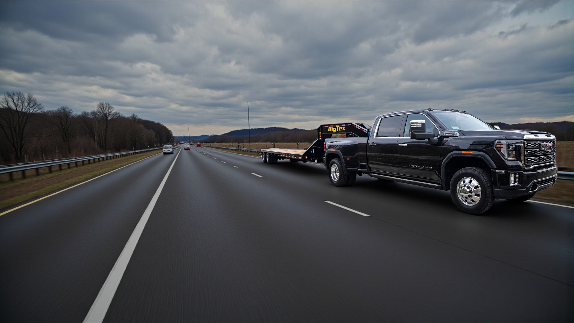 Spartan Hotshot & Hauling – Trailer Hauling Flatbed Transport California Homepage BG 2