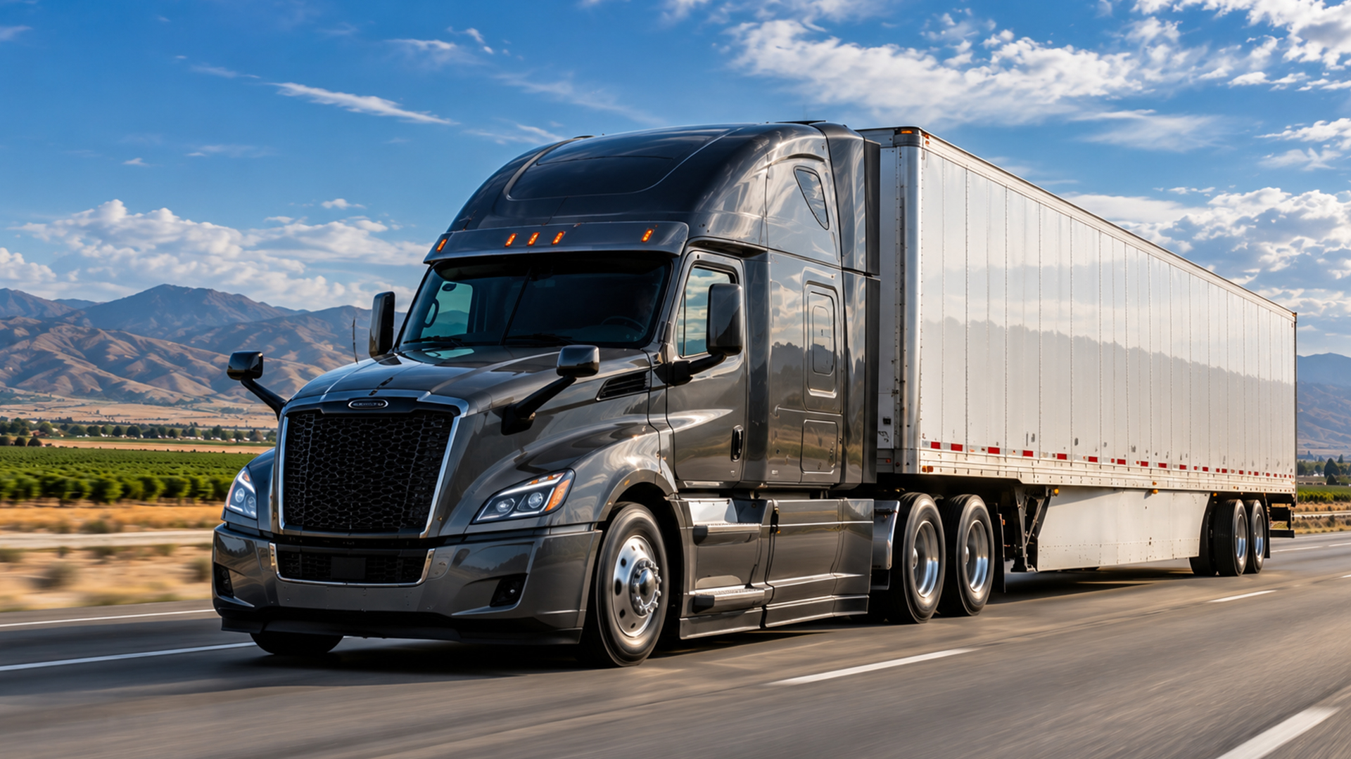 Spartan Hotshot & Hauling Visalia CA Trailer Hauling Freight 2