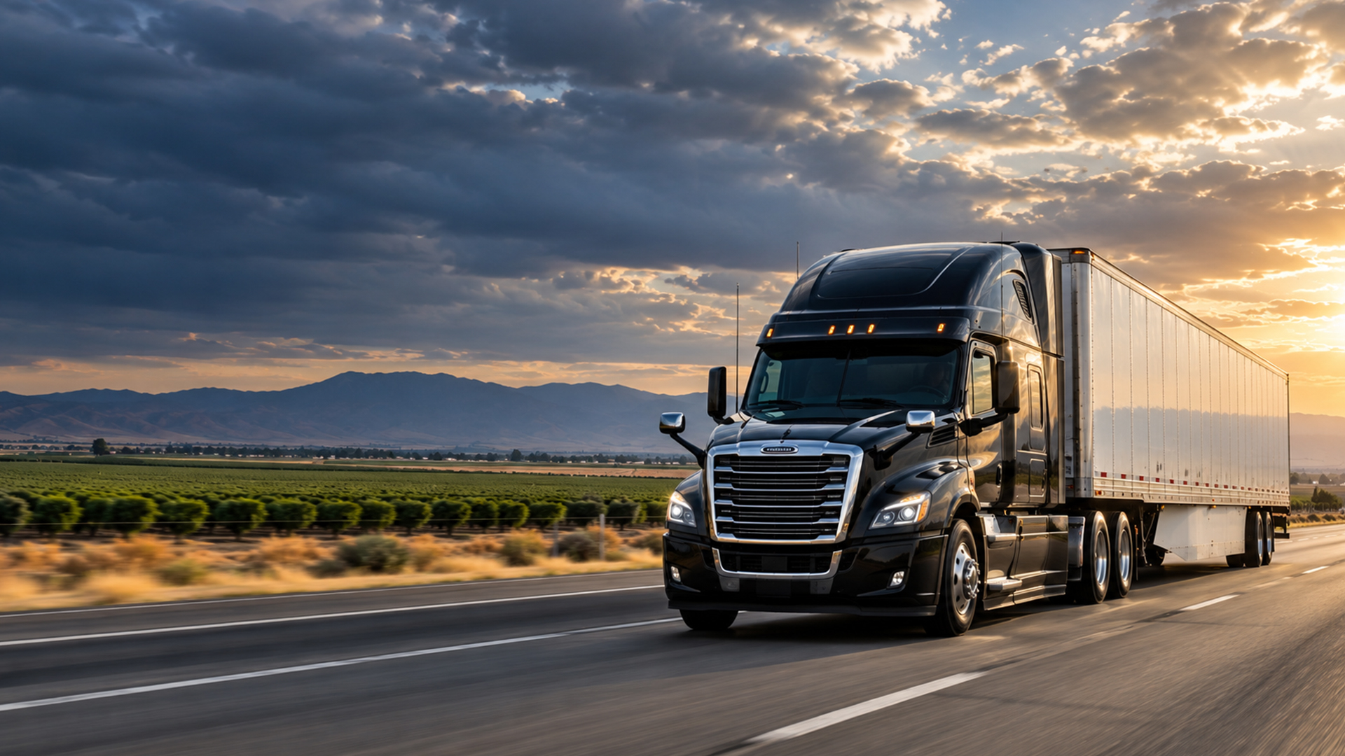 Spartan Hotshot & Hauling Visalia CA Trailer Hauling Freight Homepage BG 1